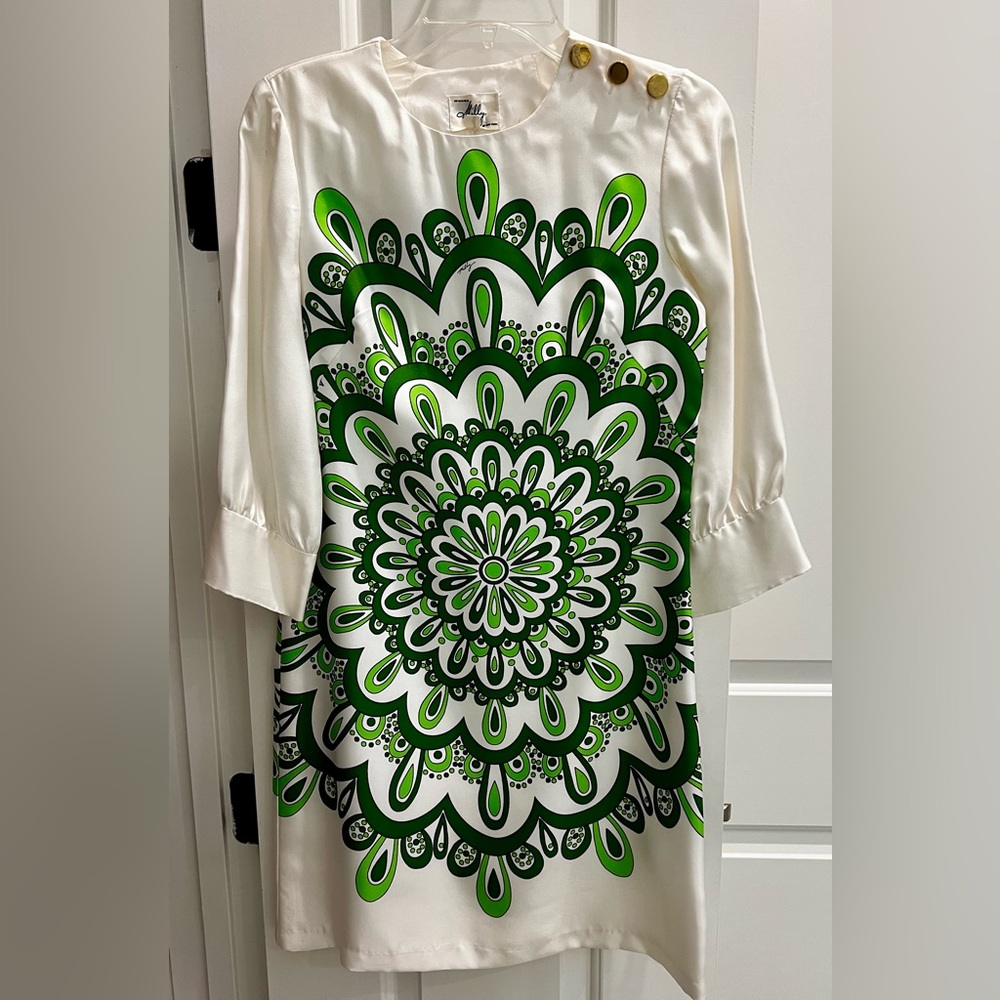 Milly of New York silk shift dress size 4